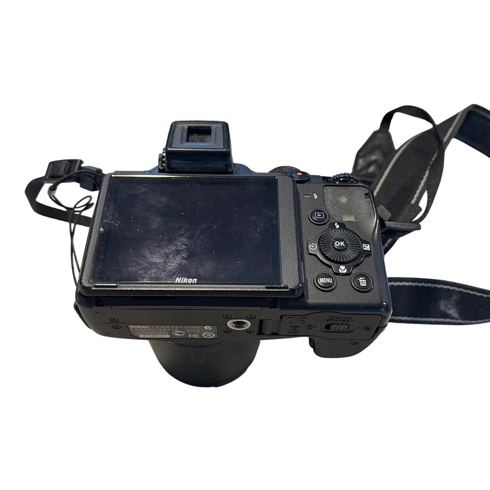 Nikon‎ Coolpix P510 Digital Camera GPS 42x Optical Zoom 16MP Black With bag